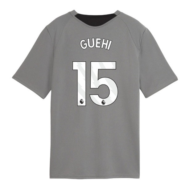 2026-2027 Man City Training Jersey (Cast Iron) - Kids (Guehi 15)