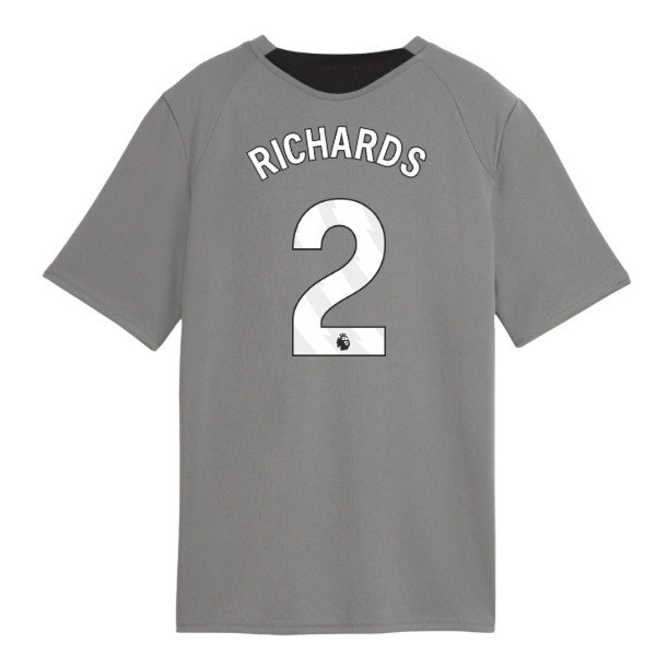 2026-2027 Man City Training Jersey (Cast Iron) - Kids (Richards 2)
