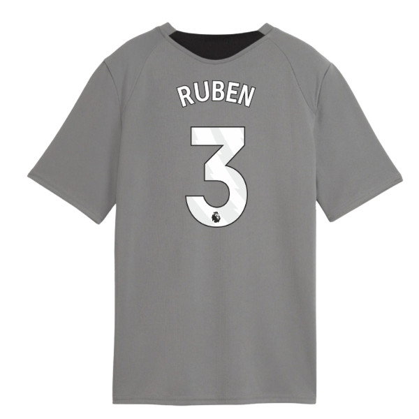 2026-2027 Man City Training Jersey (Cast Iron) - Kids (Ruben 3)