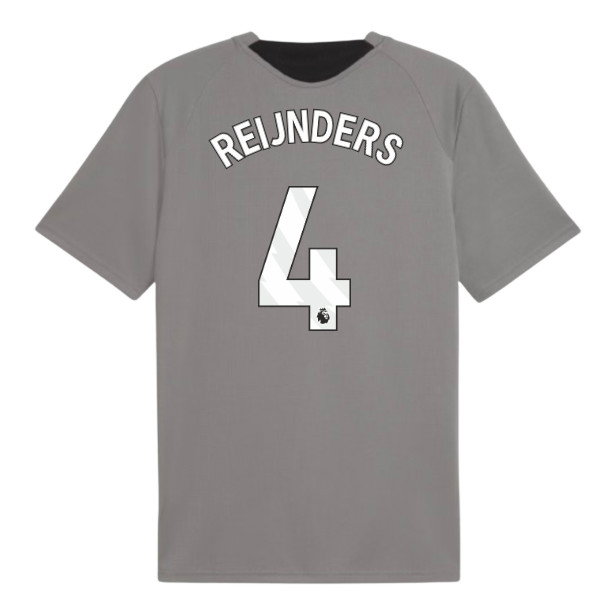2026-2027 Man City Training Jersey (Cast Iron) (Reijnders 4)