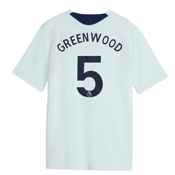 2026-2027 Man City Training Jersey (Dewdrop) - Kids (Greenwood 5)