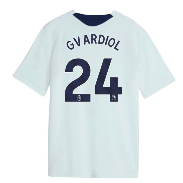 2026-2027 Man City Training Jersey (Dewdrop) - Kids (Gvardiol 24)