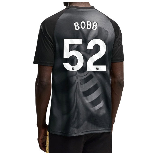 2026-2027 Man City Warm Up Jersey (Black) (Bobb 52)