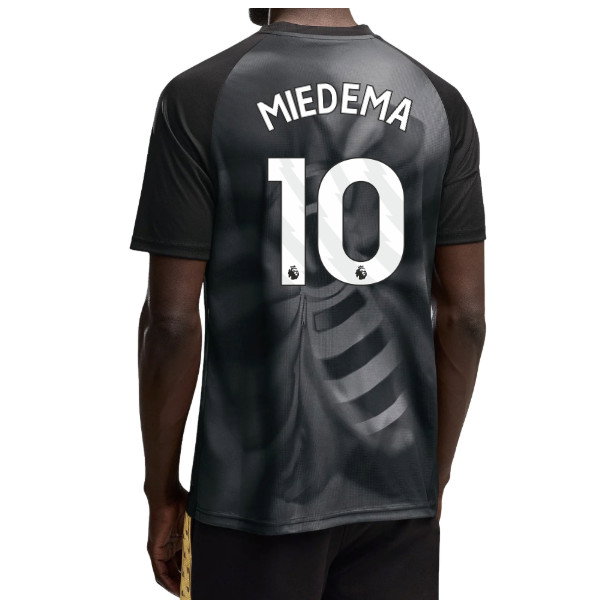 2026-2027 Man City Warm Up Jersey (Black) (Miedema 10)