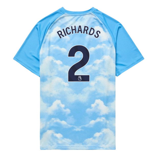 2026-2027 Man City Warm Up Jersey (Icy Blue) (Richards 2)