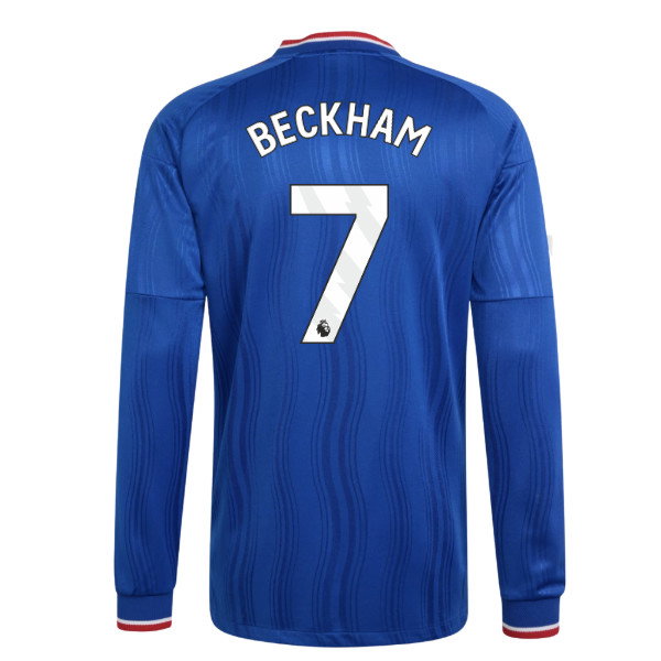 2026-2027 Man Utd Authentic Long Sleeve Away Shirt (Beckham 7)
