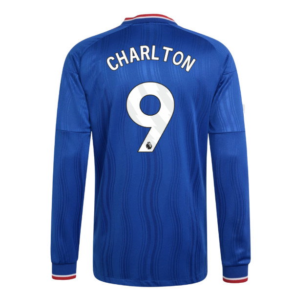 2026-2027 Man Utd Authentic Long Sleeve Away Shirt (Charlton 9)