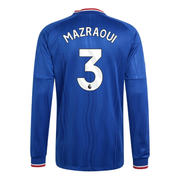 2026-2027 Man Utd Authentic Long Sleeve Away Shirt (Mazraoui 3)