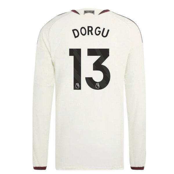 2026-2027 Man Utd Authentic Long Sleeve Third Shirt (Dorgu 13)