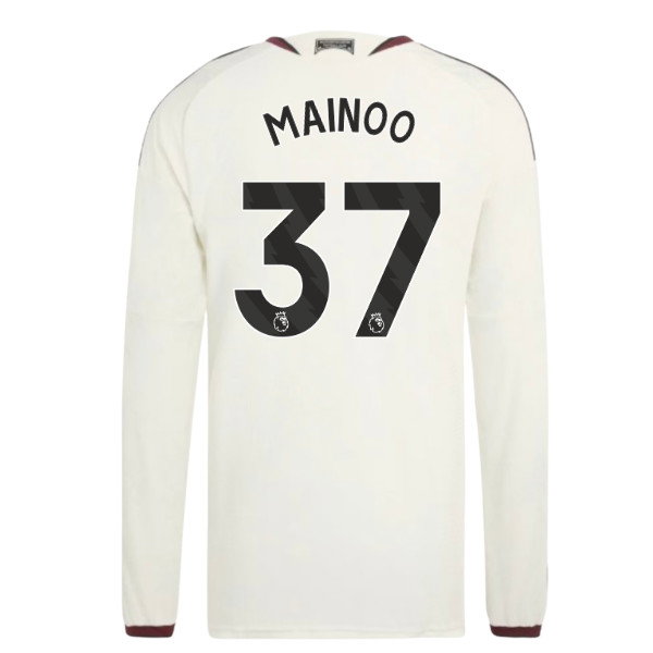 2026-2027 Man Utd Authentic Long Sleeve Third Shirt (Mainoo 37)