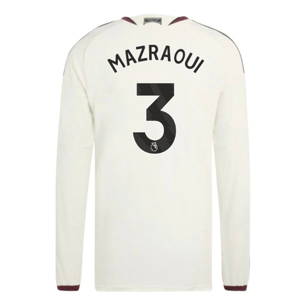 2026-2027 Man Utd Authentic Long Sleeve Third Shirt (Mazraoui 3)