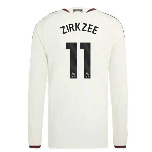2026-2027 Man Utd Authentic Long Sleeve Third Shirt (Zirkzee 11)