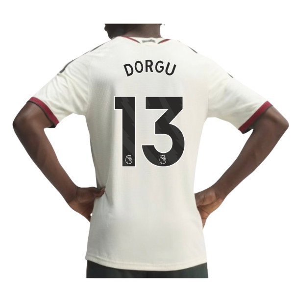 2026-2027 Man Utd Authentic Third Shirt (Dorgu 13)