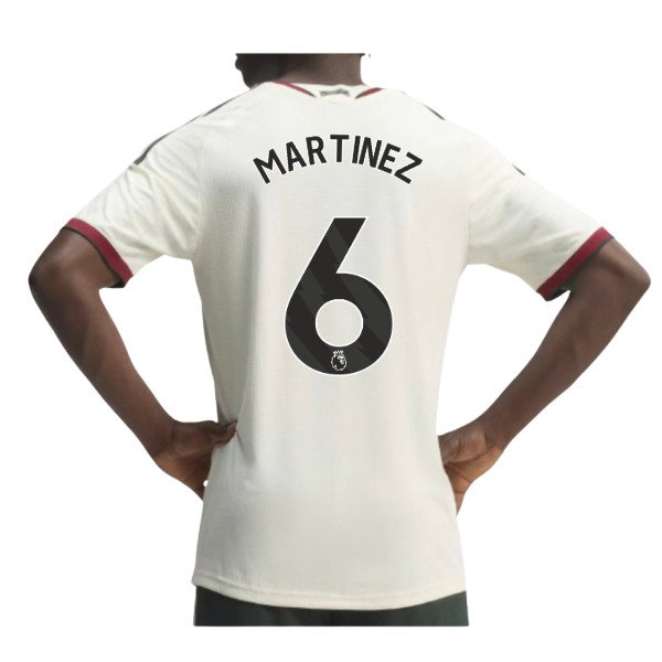 2026-2027 Man Utd Authentic Third Shirt (Martinez 6)