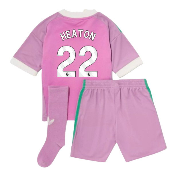 2026-2027 Man Utd Away Goalkeeper Mini Kit (Purple) (Heaton 22)