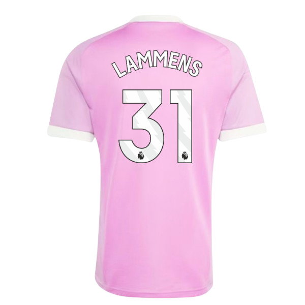 2026-2027 Man Utd Away Goalkeeper Shirt (Pink) (Lammens 31)