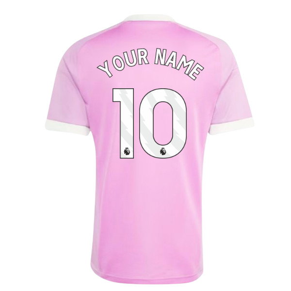 2026-2027 Man Utd Away Goalkeeper Shirt (Pink) (Your Name)