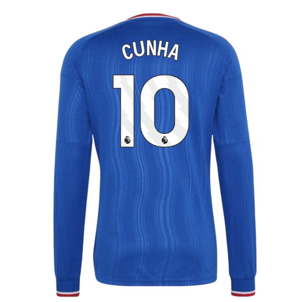 2026-2027 Man Utd Away Long Sleeve Shirt (Kids) (Cunha 10)