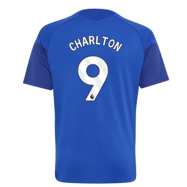 2026-2027 Man Utd EU Training Jersey (Royal Blue) - Kids (Charlton 9)