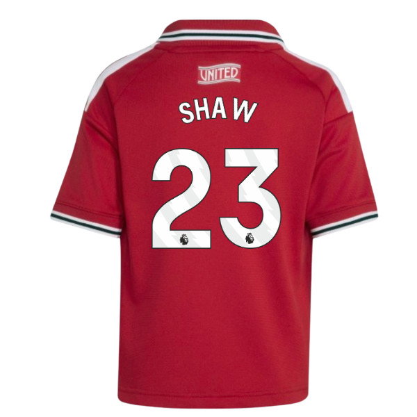 2026-2027 Man Utd Home Mini Kit (Shaw 23)