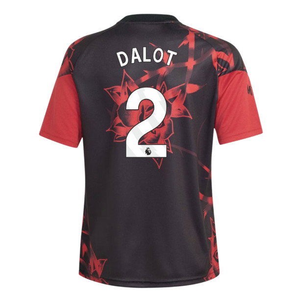 2026-2027 Man Utd Home Pre-Match Shirt (Red) - Kids (Dalot 2)