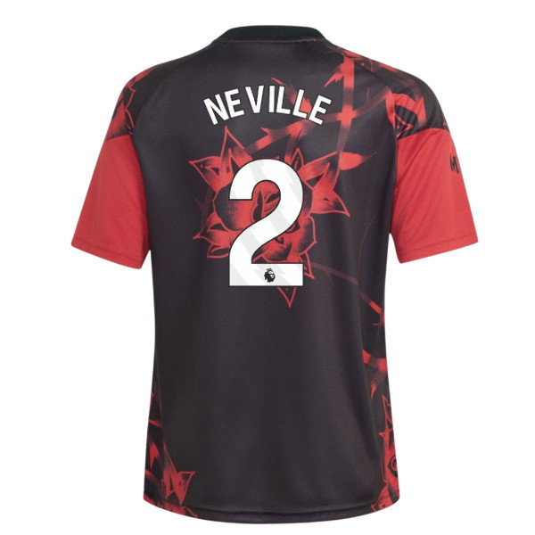 2026-2027 Man Utd Home Pre-Match Shirt (Red) - Kids (Neville 2)