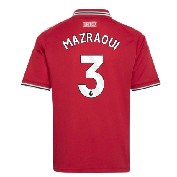 2026-2027 Man Utd Home Shirt (Kids) (Mazraoui 3)