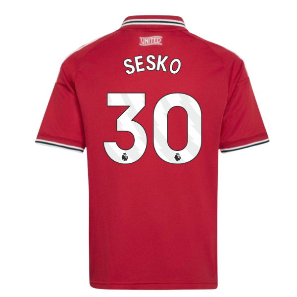 2026-2027 Man Utd Home Shirt (Kids) (Sesko 30)