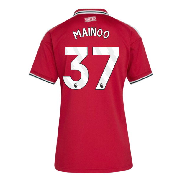 2026-2027 Man Utd Home Shirt (Womens) (Mainoo 37)