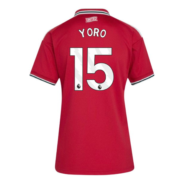 2026-2027 Man Utd Home Shirt (Womens) (Yoro 15)