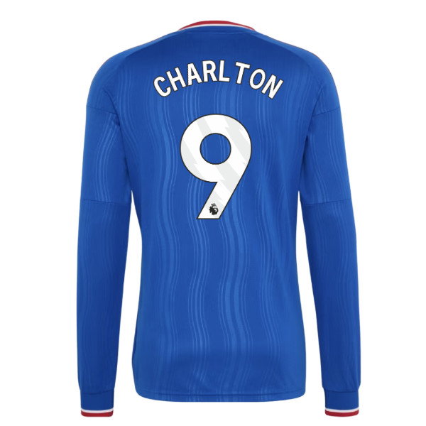 2026-2027 Man Utd Long Sleeve Away Shirt (Charlton 9)