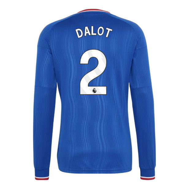 2026-2027 Man Utd Long Sleeve Away Shirt (Dalot 2)