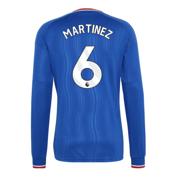 2026-2027 Man Utd Long Sleeve Away Shirt (Martinez 6)