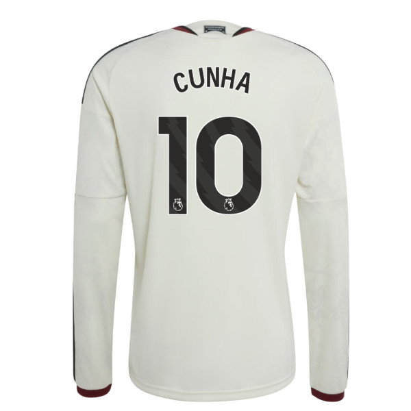 2026-2027 Man Utd Long Sleeve Third Shirt (Cunha 10)