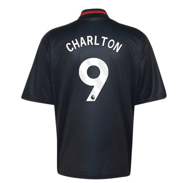 2026-2027 Man Utd Street Jersey (Black) (Charlton 9)