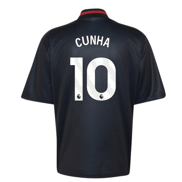 2026-2027 Man Utd Street Jersey (Black) (Cunha 10)