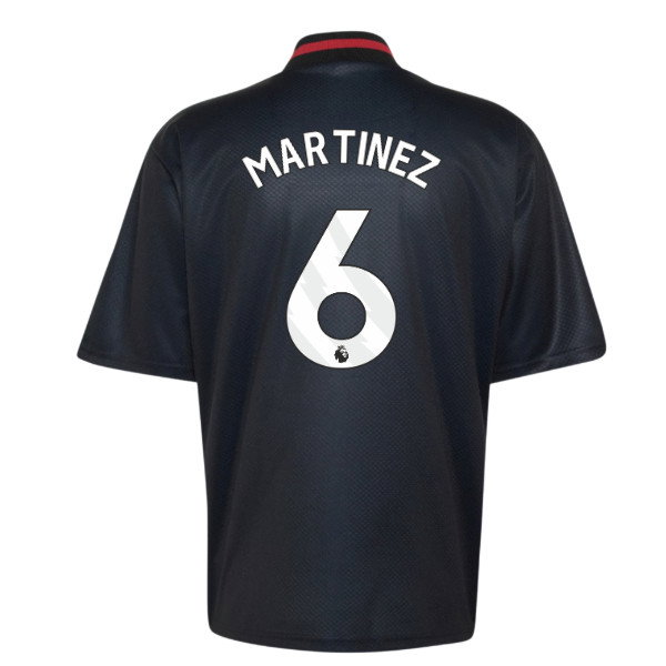 2026-2027 Man Utd Street Jersey (Black) (Martinez 6)