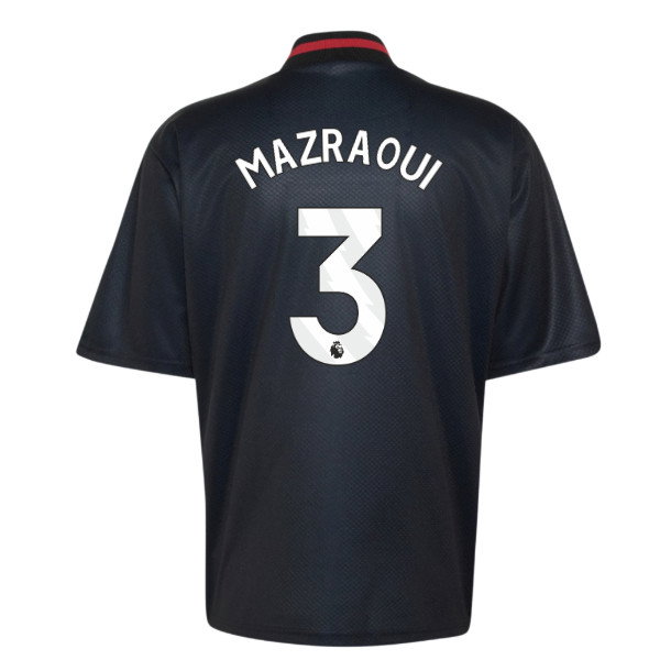 2026-2027 Man Utd Street Jersey (Black) (Mazraoui 3)