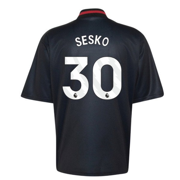2026-2027 Man Utd Street Jersey (Black) (Sesko 30)
