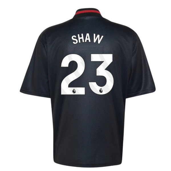 2026-2027 Man Utd Street Jersey (Black) (Shaw 23)