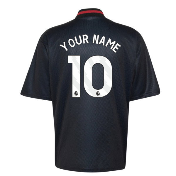 2026-2027 Man Utd Street Jersey (Black) (Your Name)