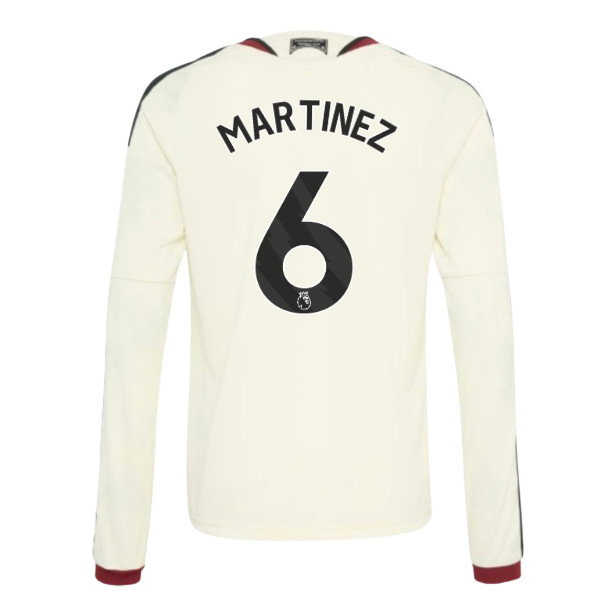 2026-2027 Man Utd Third Long Sleeve Shirt (Kids) (Martinez 6)
