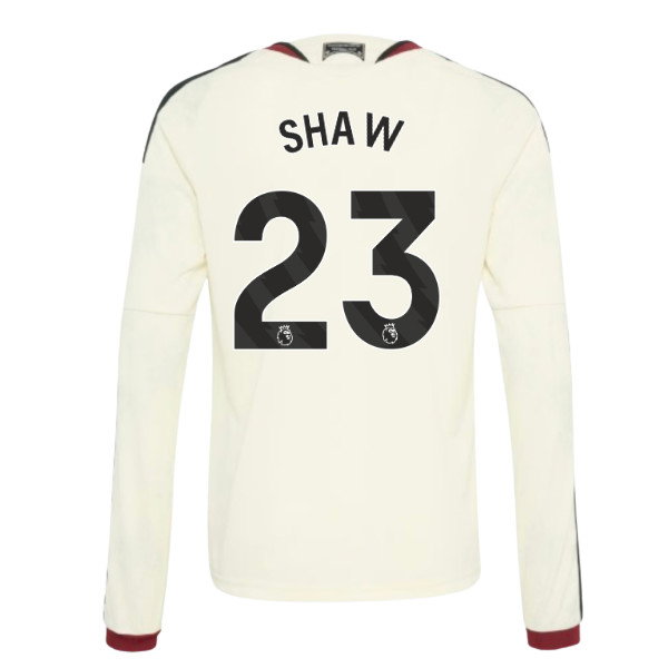 2026-2027 Man Utd Third Long Sleeve Shirt (Kids) (Shaw 23)