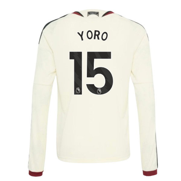 2026-2027 Man Utd Third Long Sleeve Shirt (Kids) (Yoro 15)