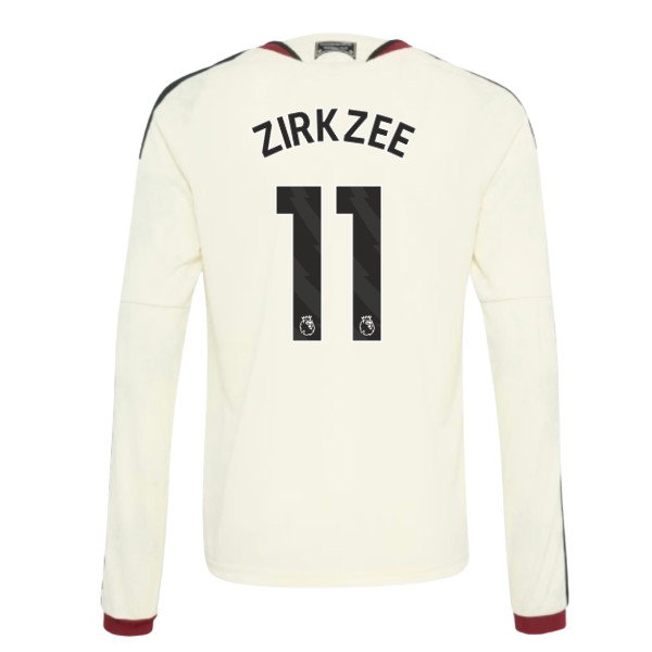 2026-2027 Man Utd Third Long Sleeve Shirt (Kids) (Zirkzee 11)