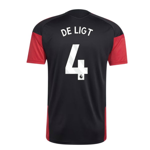 2026-2027 Man Utd Training Jersey (Black) (De Ligt 4)