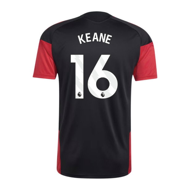 2026-2027 Man Utd Training Jersey (Black) (Keane 16)