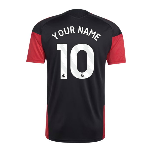 2026-2027 Man Utd Training Jersey (Black) (Your Name)