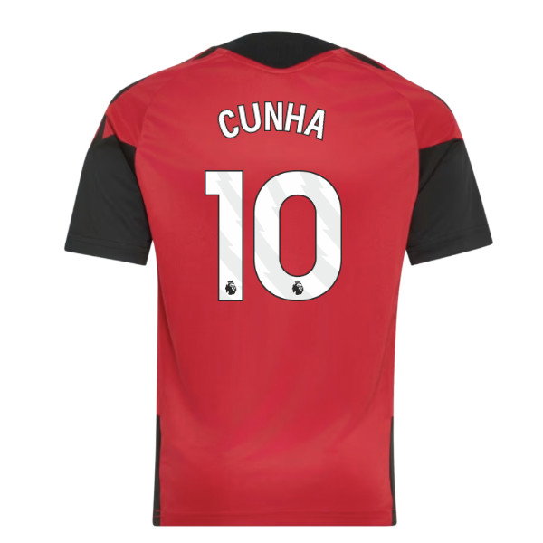 2026-2027 Man Utd Training Jersey (Red) - Kids (Cunha 10)