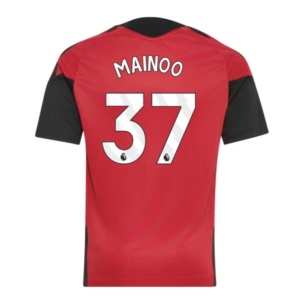 2026-2027 Man Utd Training Jersey (Red) - Kids (Mainoo 37)
